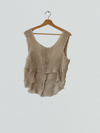 Freba Top in Linen & Cotton