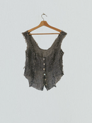 Freba Top in Linen & Cotton