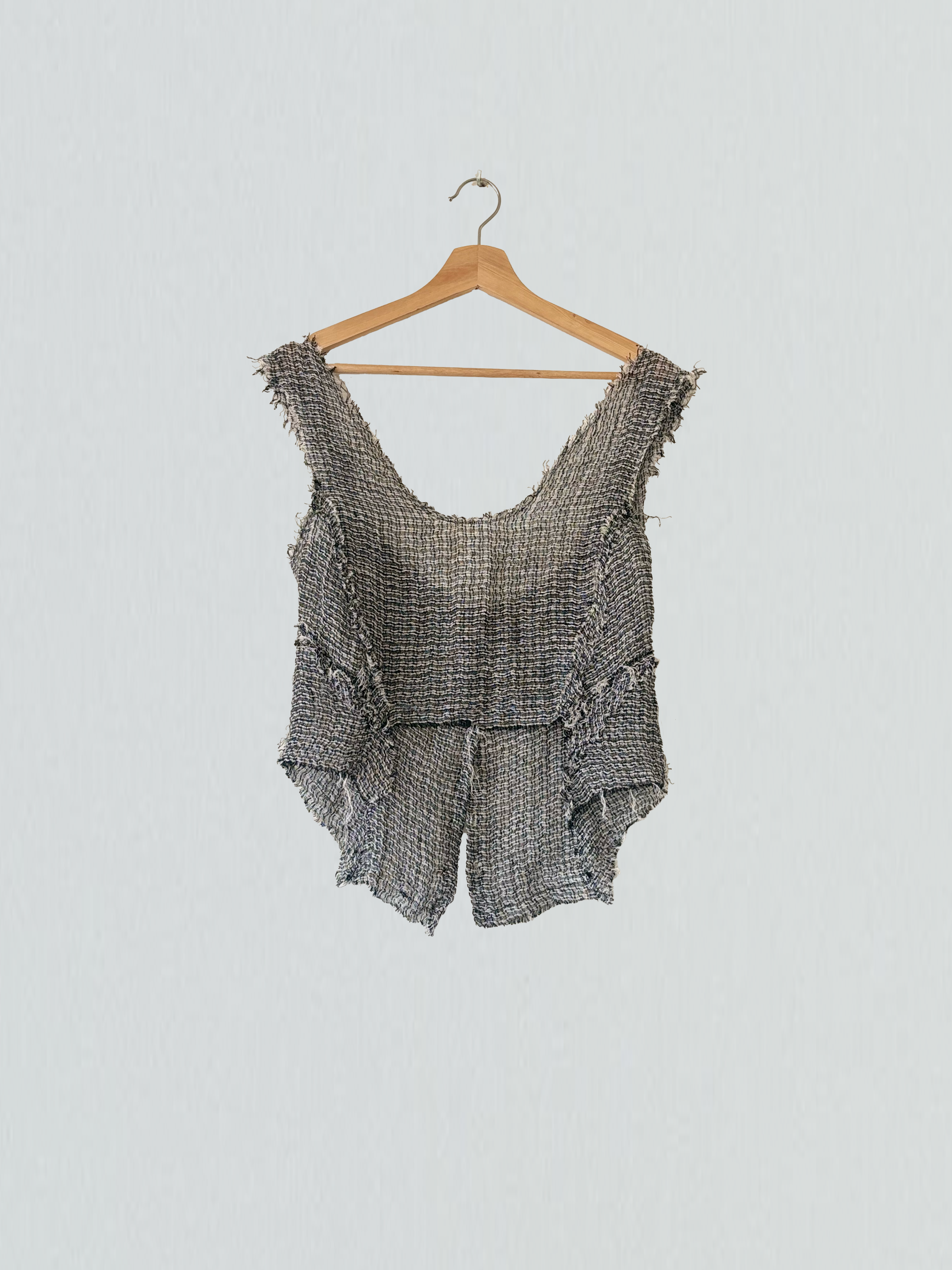 Freba Top in Linen & Cotton