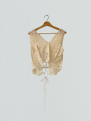 Freba Lace Up Top
