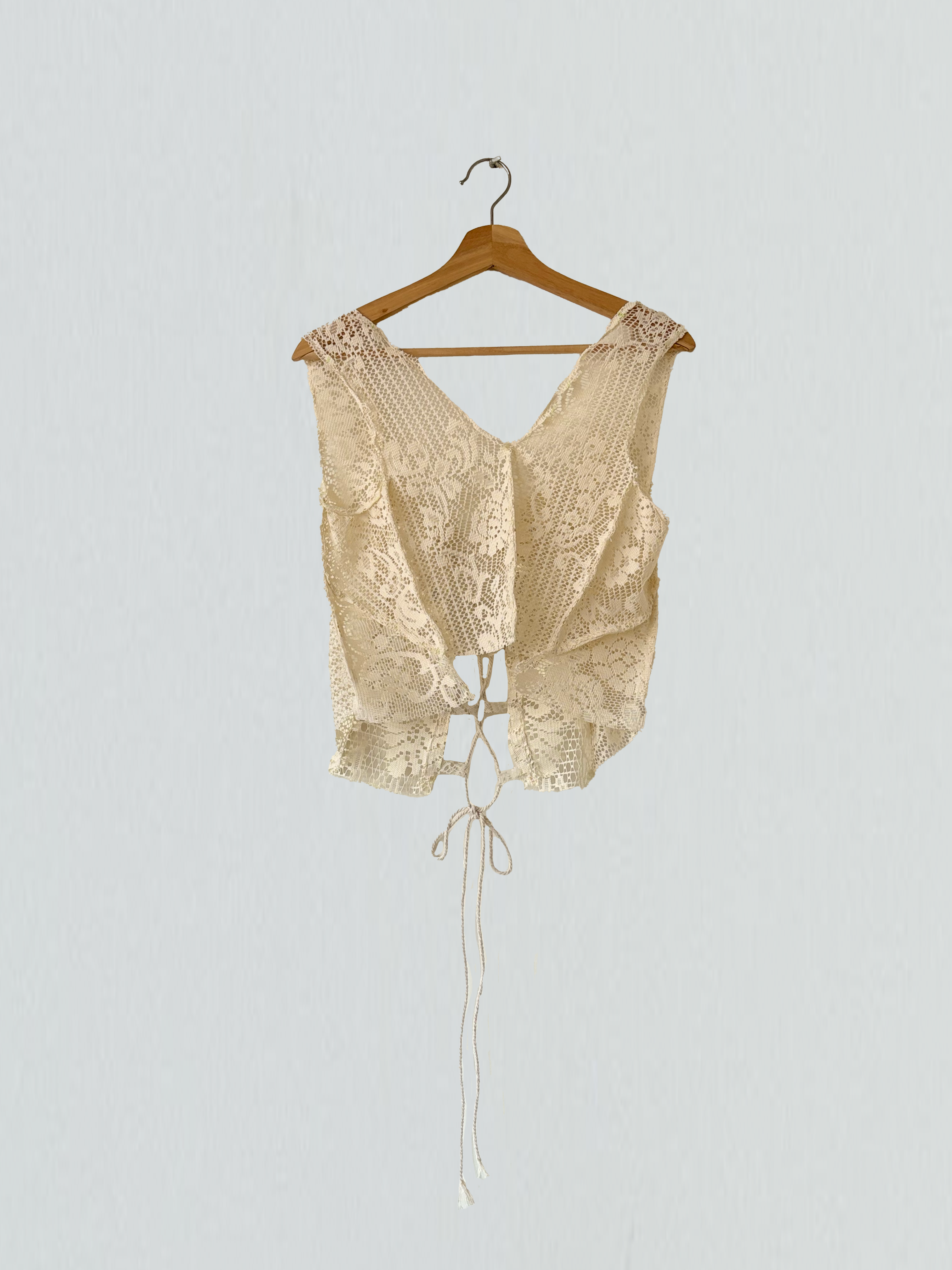 Freba Lace Up Top