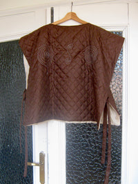 Upcycling Quilted Poncho