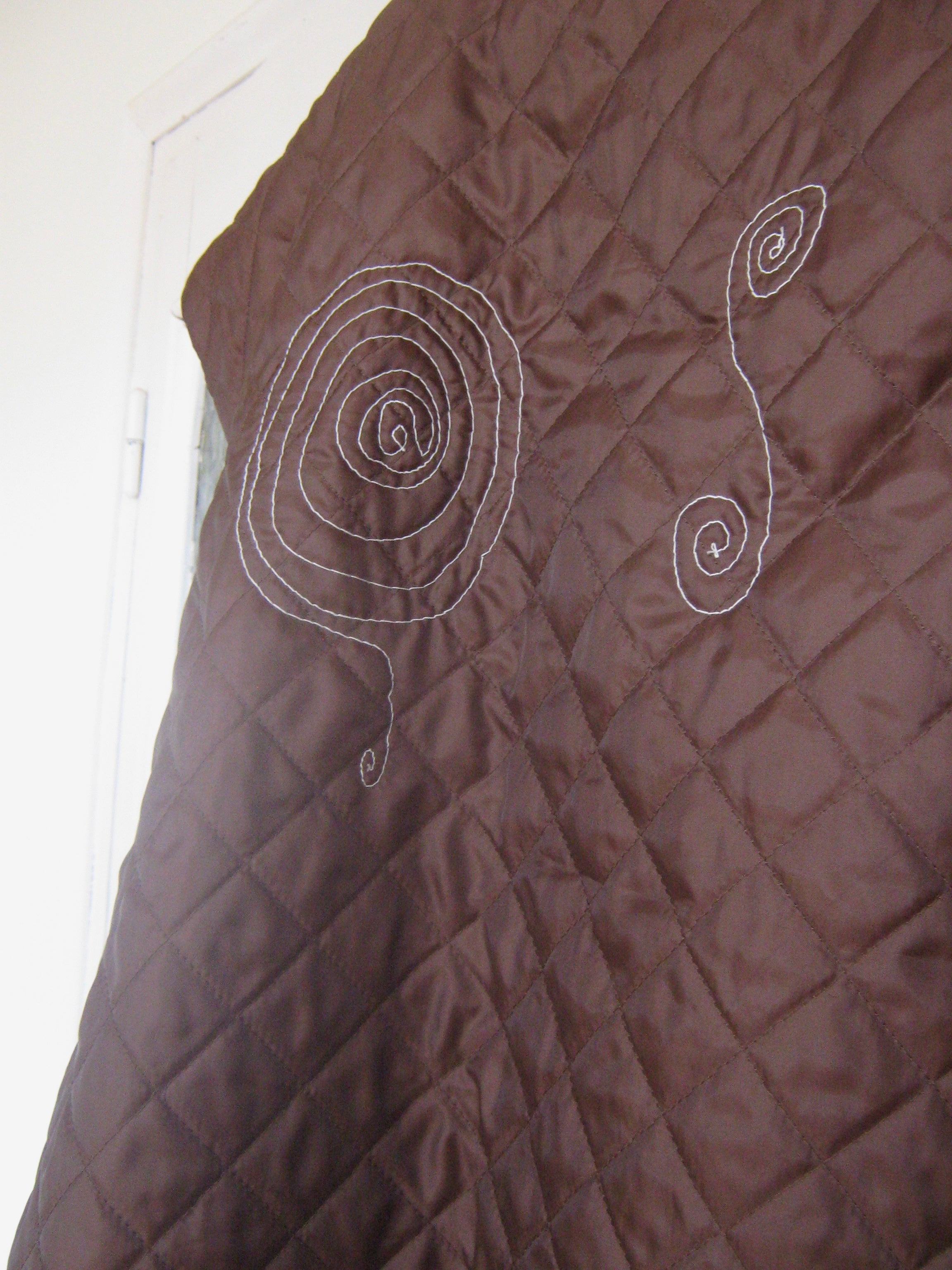 Upcycling Quilted Poncho