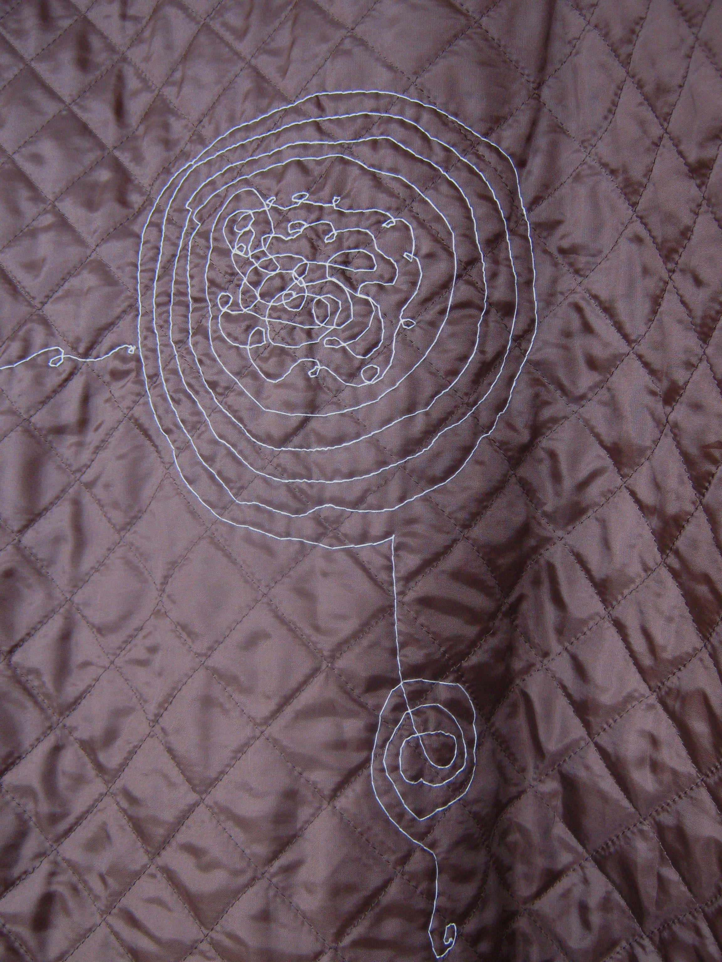 Upcycling Quilted Poncho