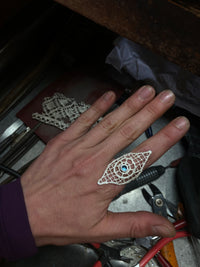 Enchanted Rhombus Cielo Ring