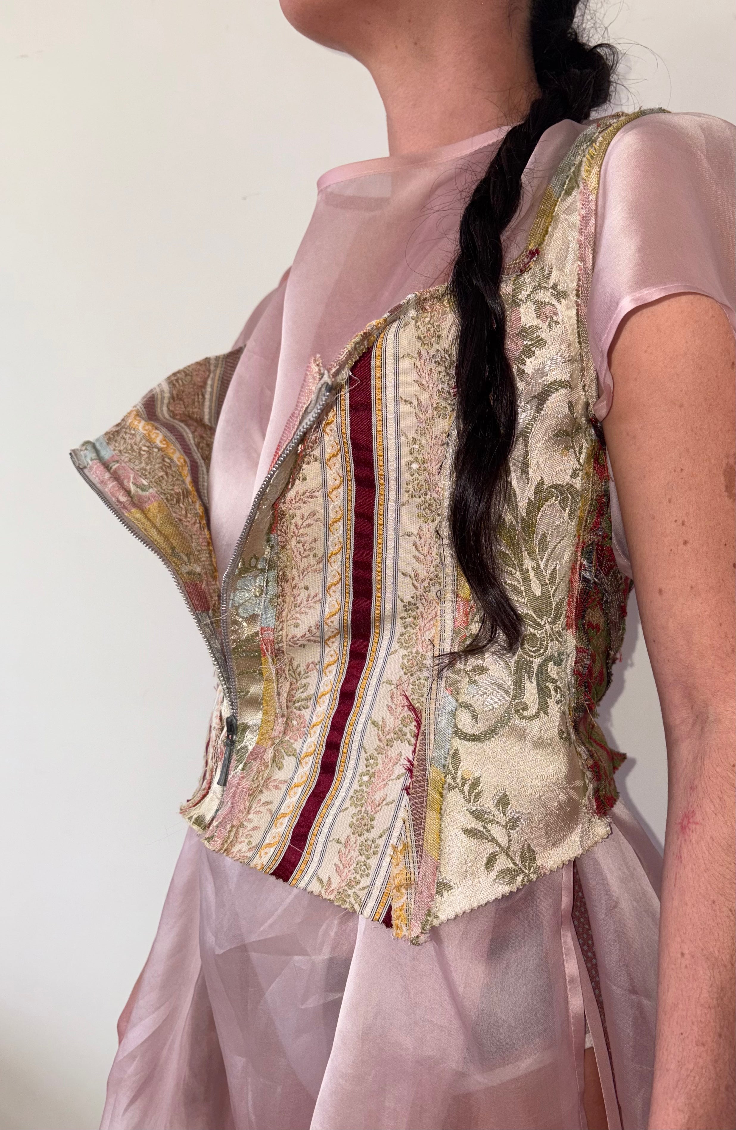 Silk Brocade Isme´s Vest