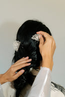The Silver Spanish Comb