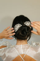 The Silver Spanish Comb