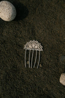 The Silver Spanish Comb