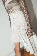 vestido y top nudos