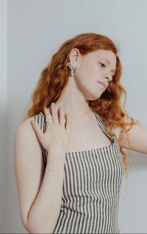 Enchanted Rhombus Cielo Ring