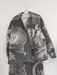 cuelebre cotton canvas navy jacket front