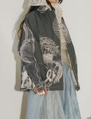 cuelebre cotton canvas navy jacket