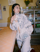 cuelebres cotton canvas beige jacket
