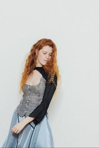 Freba Top in Linen & Cotton