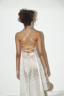 Vestido upcycling modelo 